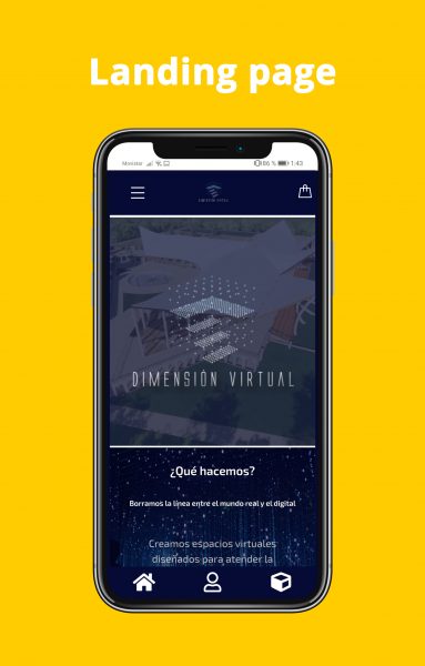 1Landing page